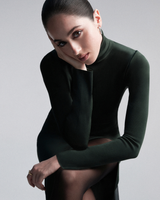 SCOVILLE TORTUGA DRESS DARK GREEN