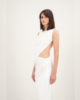 HATHOR FATALI TOP OFF-WHITE