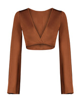 HEART ANCHO TOP TERRACOTTA