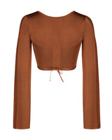 HEART ANCHO TOP TERRACOTTA