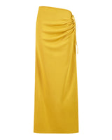 GRAN FATALI SKIRT GOLD LEMON