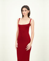 MORUGA WARD DRESS RED