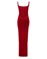 MORUGA WARD DRESS RED