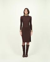 ESTELITA SKIRT BROWN