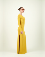 CASBELA DRESS GOLD LEMON