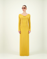 CASBELA DRESS GOLD LEMON