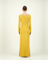 CASBELA DRESS GOLD LEMON