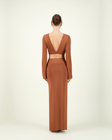 HEART ANCHO TOP TERRACOTTA