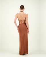 SCOVILLA SKIRT TERRACOTTA