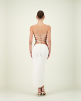 KODOMO FOOL DRESS WHITE