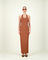 AZIZA DRESS TERRACOTTA