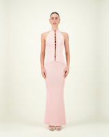 MODJOLOKIA FLOWERS TOP LIGHT PINK