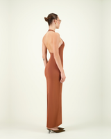 AZIZA DRESS TERRACOTTA