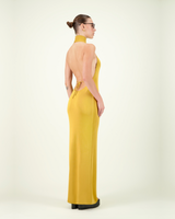 MORUGA TORTUGA DRESS GOLD LEMON