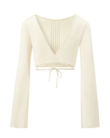 HEART ANCHO TOP WHITE