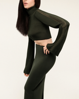 SAYURI VIPERA SKIRT DARK GREEN