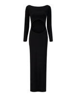 RIVA ARBOLA DRESS BLACK