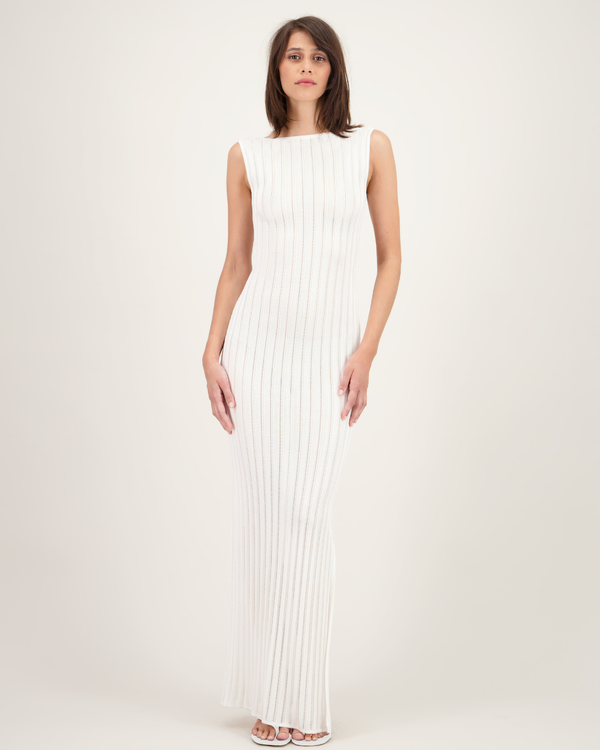 REAPER BARE DRESS WHITE