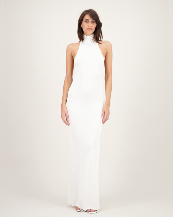 MORUGA TORTUGA DRESS WHITE