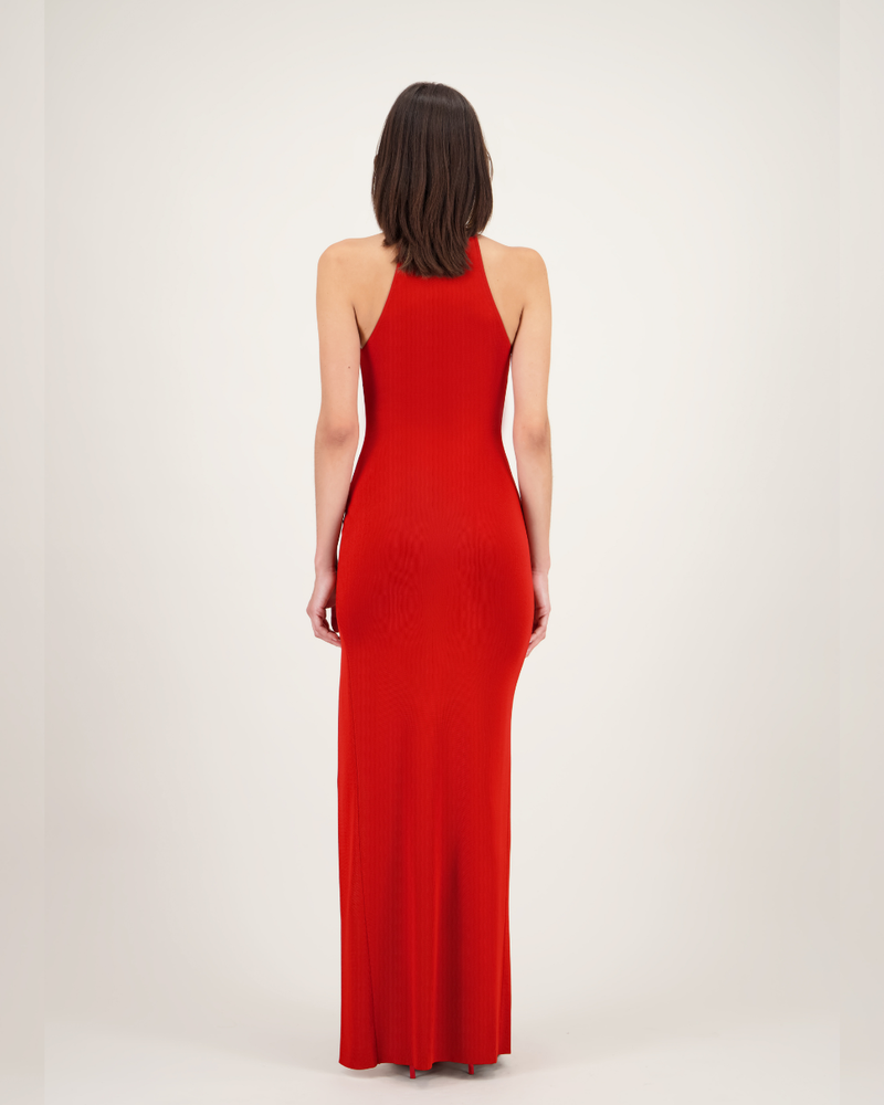 SCOVILLE DRESS RED VERMILLION La Galpa SCOVILLE DRESS RED VERMILLION La Galpa