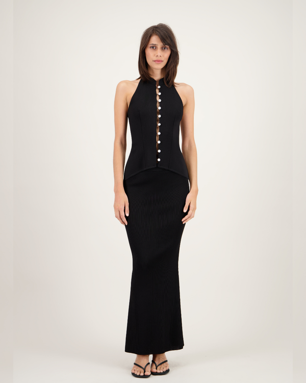 CLASSIC MALAGETA SKIRT BLACK