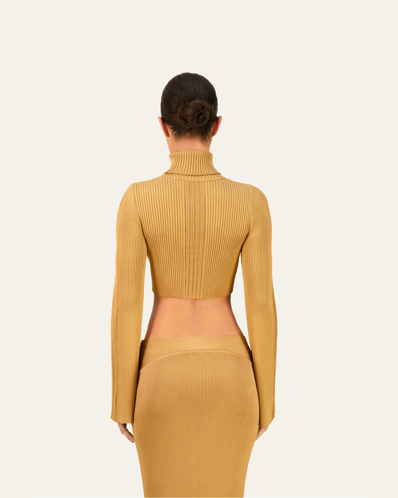 HIGH ANCHO TOP GOLD BEIGE