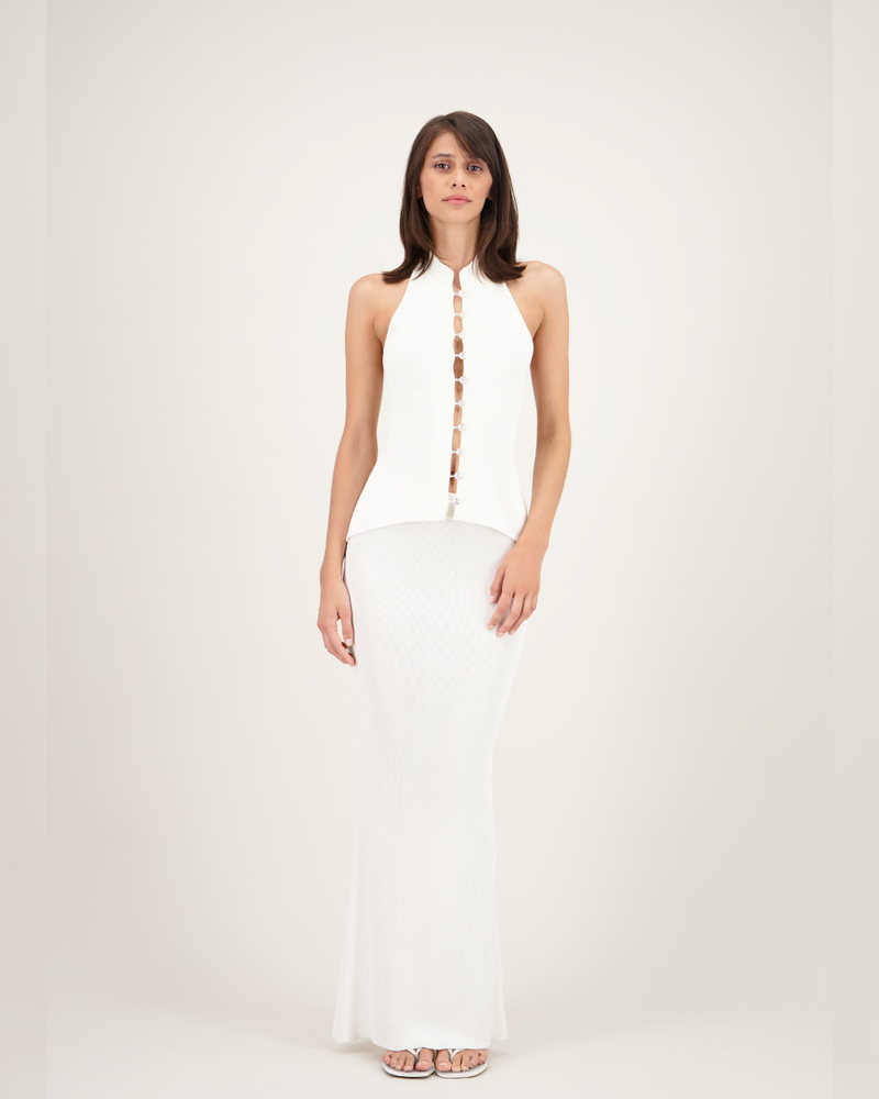 MODJOLOKIA TOP WHITE