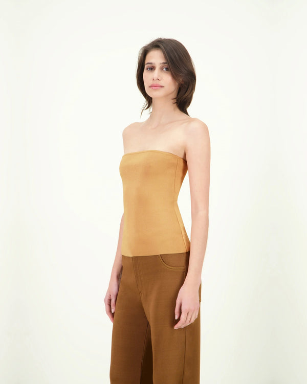 MALAGETA GEORGE TOP GOLD BEIGE