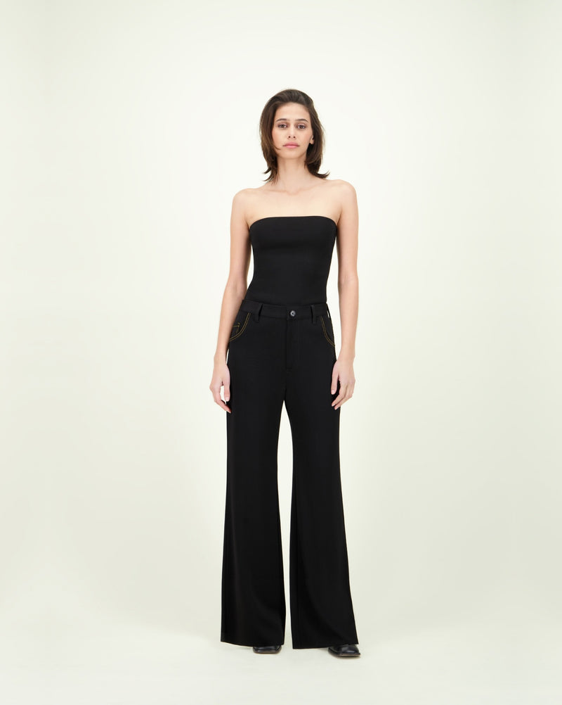 MALAGETA GEORGE TOP BLACK