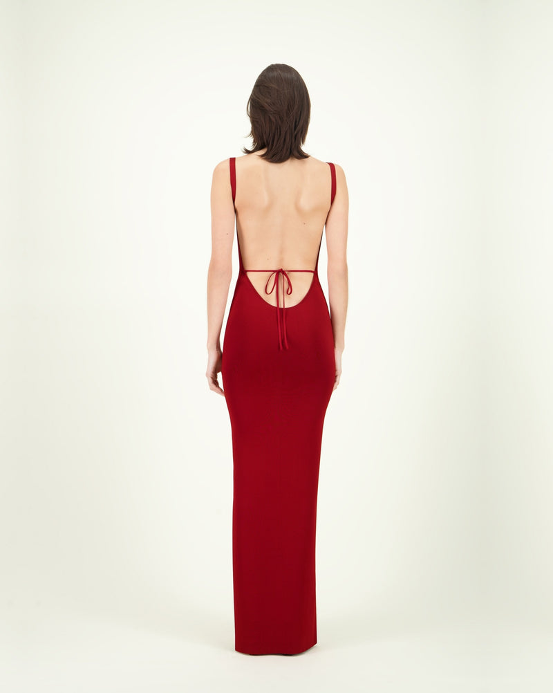 MORUGA WARD DRESS RED