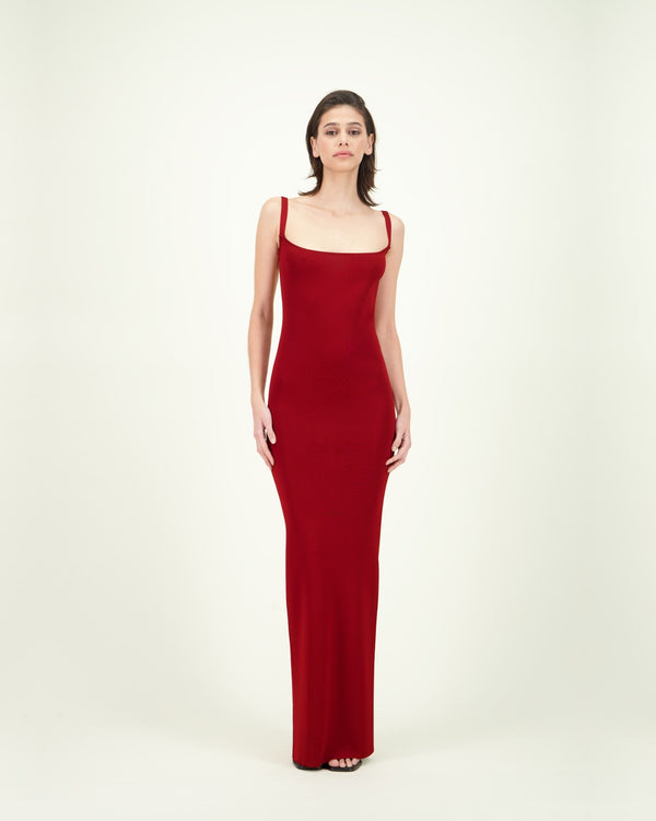 MORUGA WARD DRESS RED