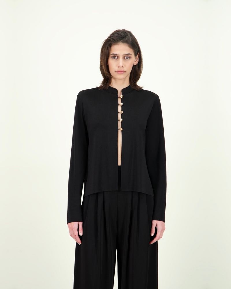 MODJOLOKO TOP BLACK