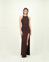 SCOVILLE DRESS BROWN