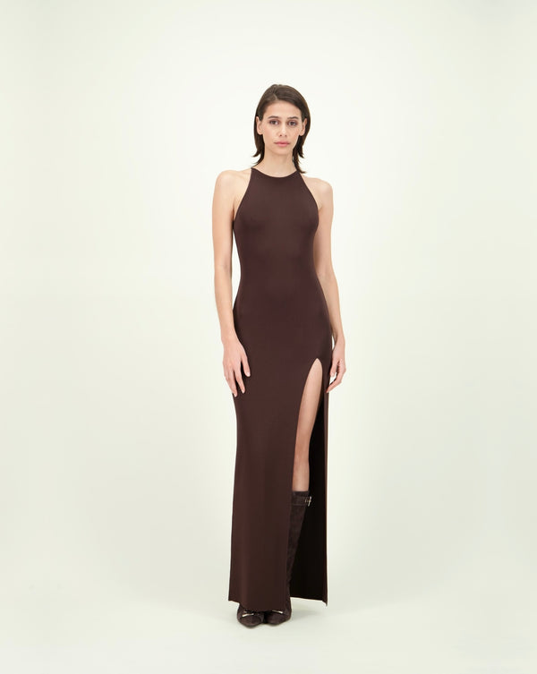 SCOVILLE DRESS BROWN