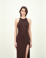 SCOVILLE DRESS BROWN