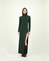 SCOVILLE TORTUGA DRESS DARK GREEN