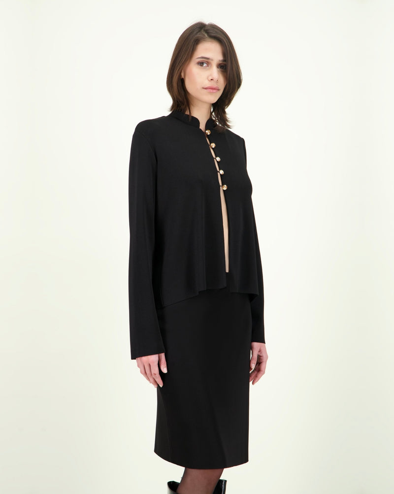 MODJOLOKO TOP BLACK