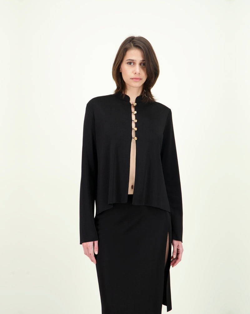 MODJOLOKO TOP BLACK