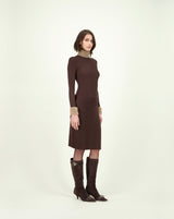 ESTELITA SKIRT BROWN