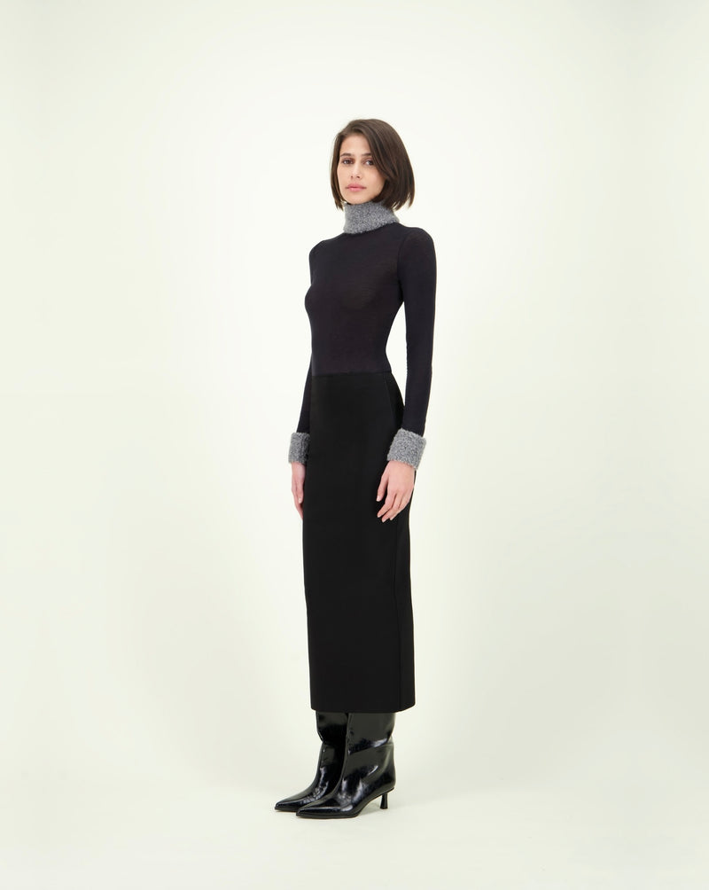 SAYURI VIPERA SKIRT BLACK
