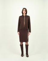 MODJOLOKO TOP BROWN