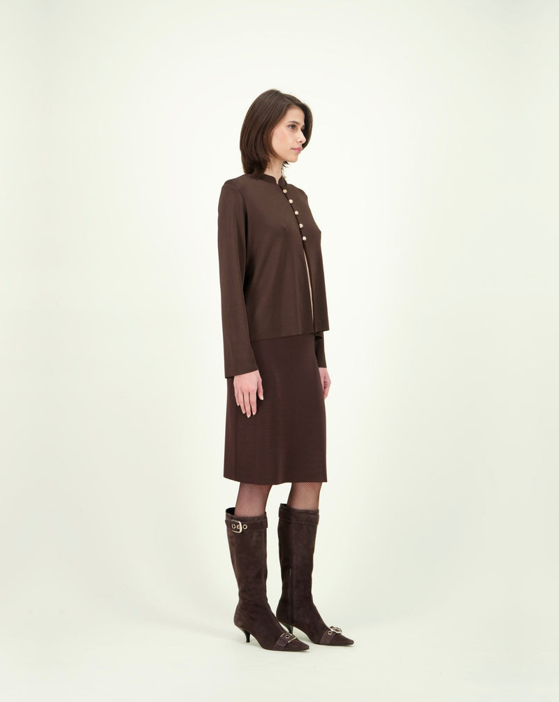 MODJOLOKO TOP BROWN