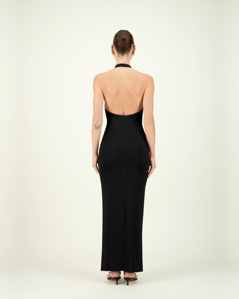AZIZA DRESS BLACK La Galpa AZIZA DRESS BLACK La Galpa