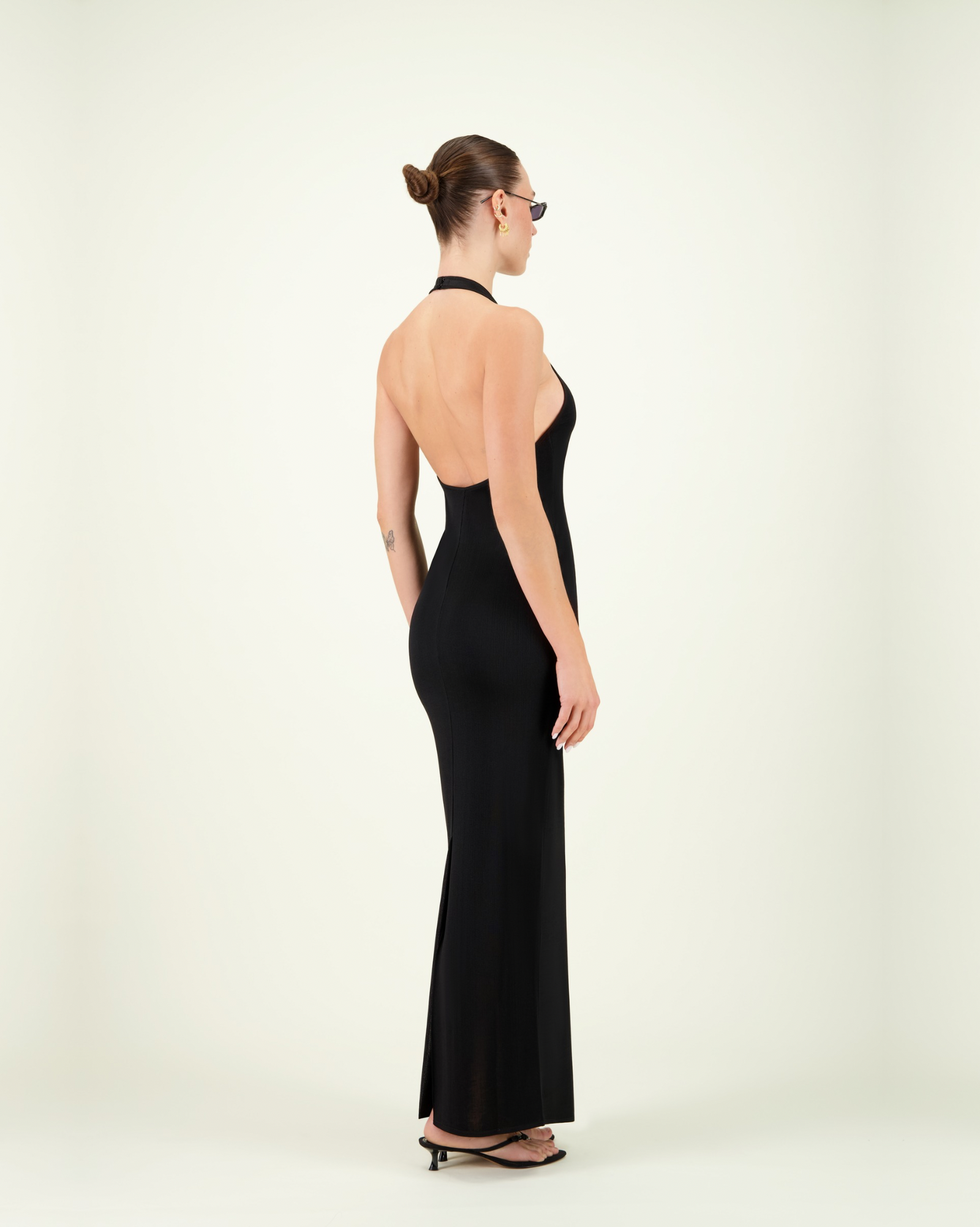AZIZA DRESS BLACK – La Galpa