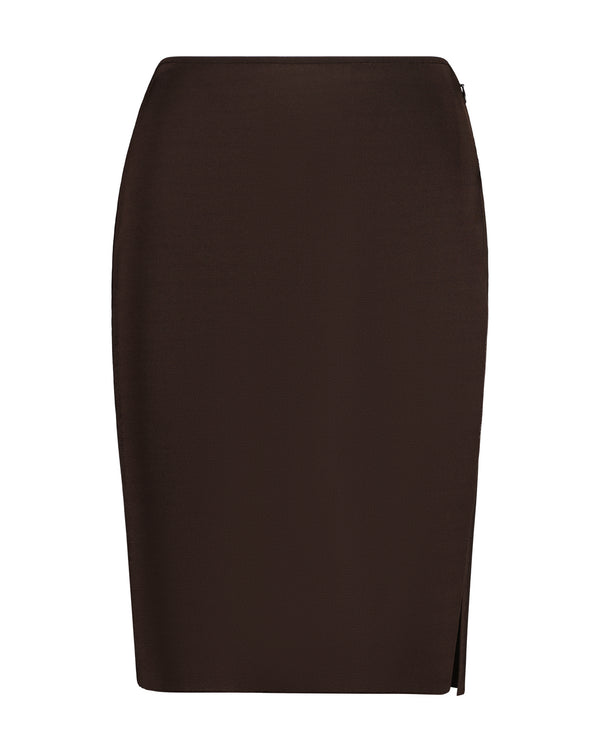 ESTELITA SKIRT BROWN