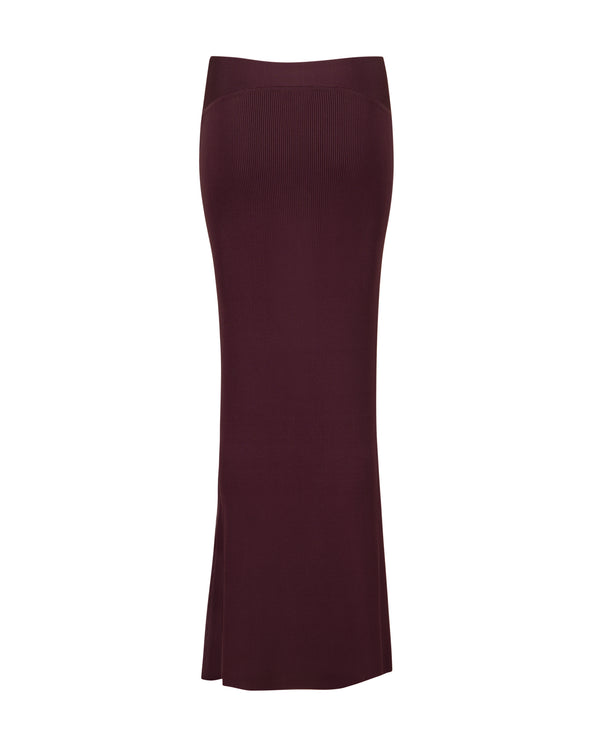 CLASSIC MALAGETA SKIRT AUBERGINE