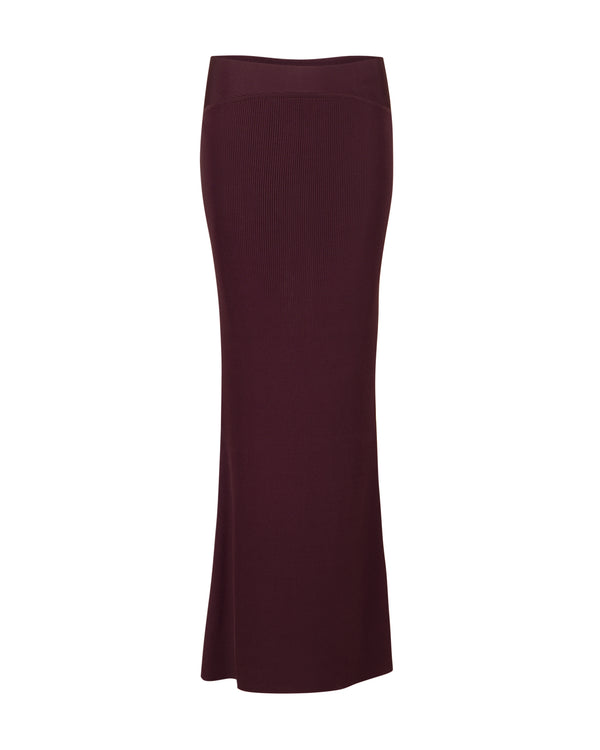 CLASSIC MALAGETA SKIRT AUBERGINE