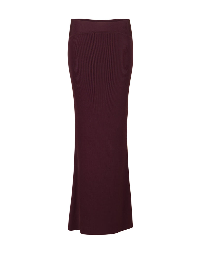 CLASSIC MALAGETA SKIRT AUBERGINE