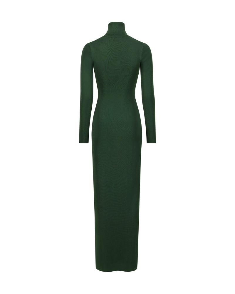 SCOVILLE TORTUGA DRESS DARK GREEN