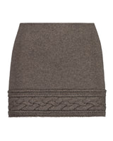 CASPERINA BANG SKIRT GREY BROWN
